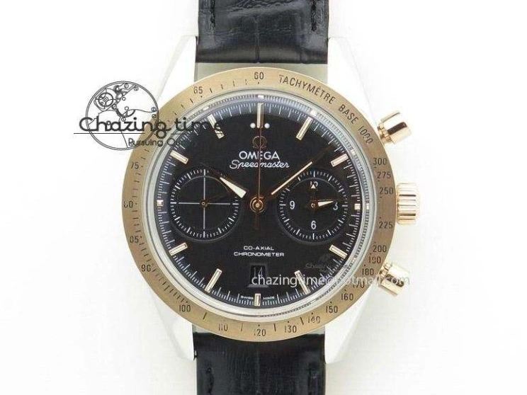 0409 HighQuality De Ville Chronograph SS OMF 1:1 Best Edition White Dial On SS Bracelet A 8151